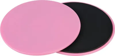 Produktbild von 2pcs Übung Schieber Gleitscheiben Fitness Kernsport Sport Ganzkörper -Training (Pink)