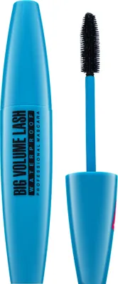 Produktbild von Eveline Big Volume Lash Mascara Waterproof Deep Black wasserfeste Wimperntusche für verlängerte Wimpern und Volumen 9 ml