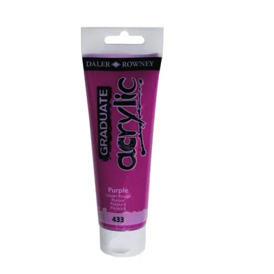 Immagine prodotto di Daler Rowney Graduate Acrylic Paint Purple 120 ml 1 pz