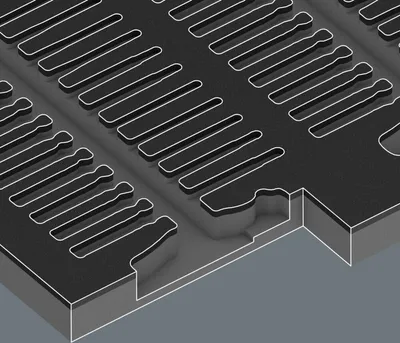 Produktbild von 9751 Schaumstoffeinlage Kraftform Kompakt VDE Set 1 (rot/gelb, 28-teilig, für Tool Rebel Werkstattwagen)