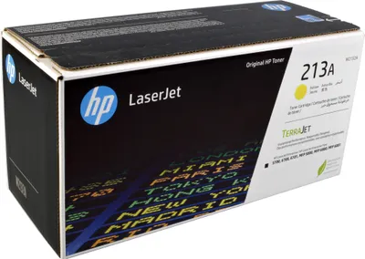 Produktbild von HP 213A Gelb Original LaserJet-Tonerkartusche, 3000 Seiten, Gelb, 1 Stück(e)