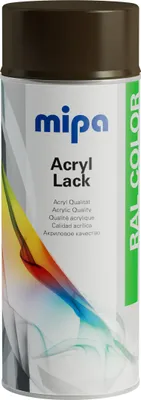 Produktbild von MIPA Acryllack RAL Color Farbspray 400ml RAL8014 - sepiabraun