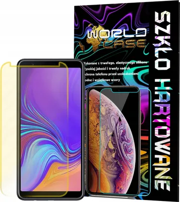 Obrázok produktu pre Tvrdené Sklo Pre Samsung Galaxy A7 2018 Ochranné Sklo Na Displej