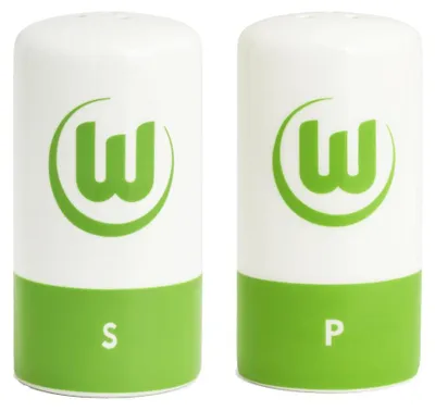 Produktbild von VFL Wolfsburg Salz- und Pefferstreuer