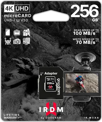 Image de GoodRam Goodram IRDM 256 GB MicroSDXC UHS-I Class 10