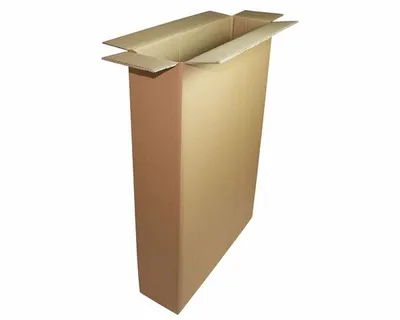 Produktbild von 14x Faltkarton  600x160x800mm (Außenmaß) 2-wellig braun