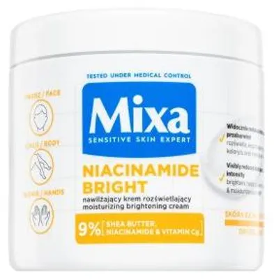 Produktbild von Mixa Niacinamide Bright Pflegende Creme Moisturising Anti-Dark Spot Cream 400 ml