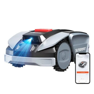 Produktbild von Sunseeker S3 Mähroboter ohne Begrenzungskabel, 800 m², RTK+Vision AI