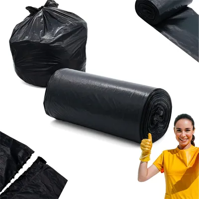 Obrázok produktu pre Vložky do koša 90l čierne LDPE 25 ks