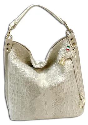 Obrázok produktu pre Kožená taška Florence shopper bag beige OTF162I