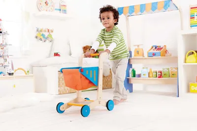 Produktbild von Hape Playfully Delicious Einkaufswagen, E3123
