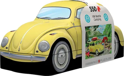 Produktbild von EUROGRAPHICS Puzzle in Blechdose Volkswagen Käfer auf dem Campingplatz 550 Teile