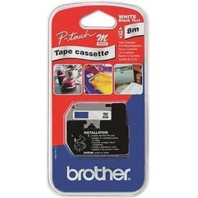 Produktbild von Brother M-K521BZ - Schwarz auf Blau - Rolle (0,9 cm x 8 m) 1 Stck. Druckerband - für P-Touch PT-55, PT-55P, PT-65, PT-65LB, PT-65SB, PT-90