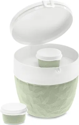 Produktbild von Lunchboxen BENTOBOX L für Salate und Dressings, 3-teilig, KOZIOL