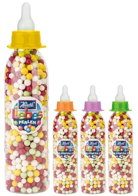 Zdjęcie produktu dla Heinerle love pearls butelka dla niemowląt z tabletkami powlekanymi cukrem 100g