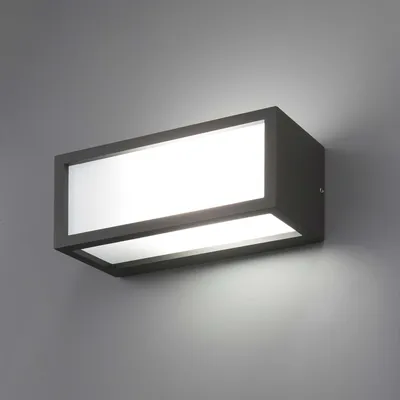 Produktbild von Faro 70573, Außensockel-/Pfostenbeleuchtung, Dunkles Grau, Aluminium, IP54, I, E27