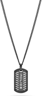 Produktbild von Police Herren-Kette Metall One Size Schwarz 32020919