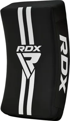 Zdjęcie produktu dla RDX Kick Shield Muay Thai Kickboxing, 60 cm duży, ciężki, zakrzywiony ochraniacz na ciało do kopnięć i uderzeń, celownik na stopę