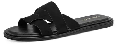 Produktbild von Tamaris Damen Flat Mules Textil, schwarz, 36 EU