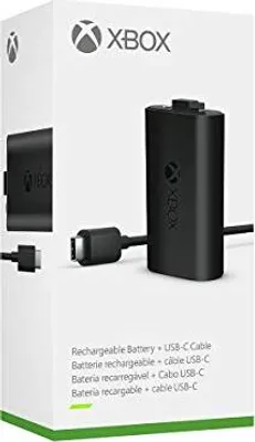 Produktbild von Geeignet für Xbox Controller Xbox Akku + USB-C® Kabel1400 mA
