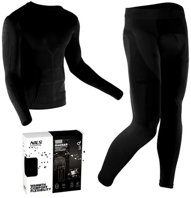 Obrázek produktu pro Btz0060 Pánské Černé Termoprádlo 2Xl/3Xl Ragnar Nils