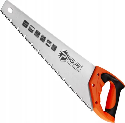 Produktbild von Hand-Fuchsschwanzsäge 400 mm 9TPI zum Schneiden von nassem/trockenem Holz, scharf, Polax