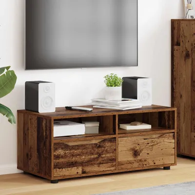 Productafbeelding van Maison Exclusive - TV-meubels: 100 x 48 x 43 cm, gemaakt van gerecycled hout en houtvezel