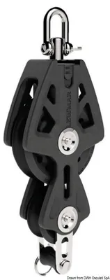 Produktbild von Synchro 50 Fiddleblock mit Becket - Osculati 68.334.51
