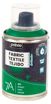 Produktbild von Pebeo 7A Textilspray 100 ml - 411 Grün