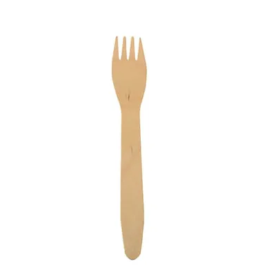 Produktbild von Papstar Holzgabeln "pure" 16,5 cm, 15 x 10 Stück