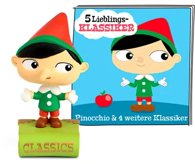 Produktbild von tonies Pinocchio, Spielzeug-Spieldosenfigur, 3 Jahr(e), Mehrfarbig