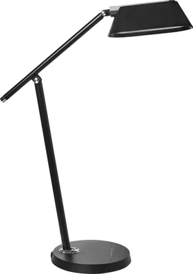 Zdjęcie produktu dla BELIANI Lampka biurkowa LED czarna z funkcją bezstopniowego ściemniania automatyczny wyłącznik przyciski dotykowe regulowane ramię