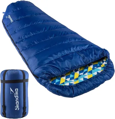Produktbild von Skandika Mumienschlafsack Vegas Flanell, RV rechts