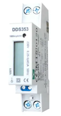 Obrázok produktu pre Digitálny 1-fázový elektromer MID-401169577