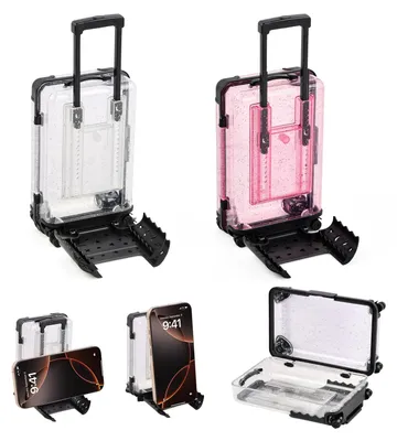 Productafbeelding van Mini Reiskoffer Spaarpot Set van 2