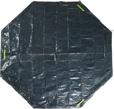 Productafbeelding van Afvalzakken voor de tuin, Dekzeil voor Bladeren Ø220 cm, 2-in-1 Zeil voor Groenafval, 3 Versterkte Handgrepen, Hersluitbaar, Praktisch v