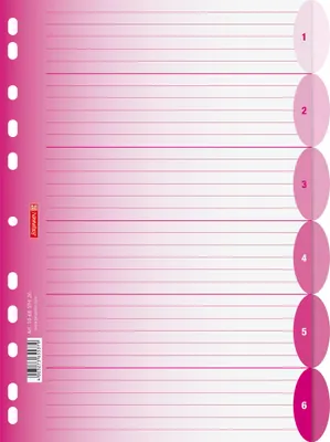 Immagine prodotto di 10XBRUNNEN 106659426 Ringbuchreg.A4 6tlg