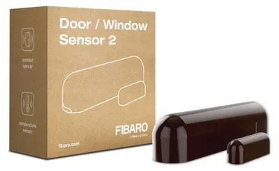 Productafbeelding van Fibaro Deur-/raamsensor 2, donkerbruin, Z-Wave
