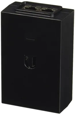 Zdjęcie produktu dla Ubiquiti POE-48-24W-G, Gigabit Ethernet, Czarny, 48 V, 100 - 240 V, 50/60 Hz, 0.4 - 0.6 A