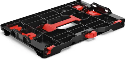 Produktbild von Adapterplatte für MetaBox | HxBxT 5,5x34x43,5cm | um mit Systemen anderer Hersteller zu koppeln | Kunststoff | Schwarz