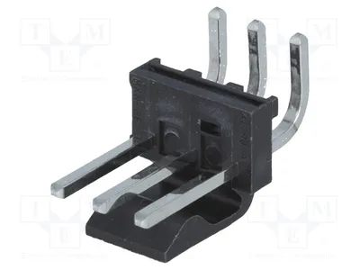 Obrázok produktu pre 1x zásuvka, priechodná, 3,96 mm, typ 396, vývodová, 3 kolíky, samica, 7A, kód: 171814-0003, výrobca: Signteck
