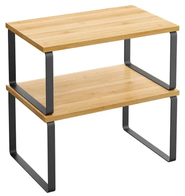 Immagine prodotto di Mensole Cucina - Leobert - Rovere/Nero - 29,7 X 19,5 X 15,5 Cm