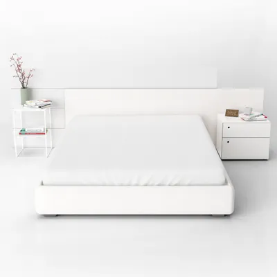 Produktbild von Bettlaken - Spannbettlaken mit Gummizug - 90x200 cm - Jersey - 160g/m2 - Weiß - Hochwertiges