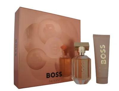 Produktbild von Hugo Boss The Scent Giftset Edp Spray 50ml/Body Lotion 75ml 125 ml