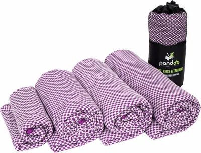 Produktbild von pandoo Badetuch S violett 40,0 x 80,0 cm