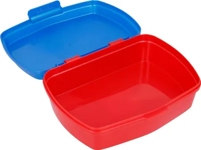 Produktbild von Stor 21474, Brotdose, Kind, Mehrfarbig, Kunststoff, Abbildung, Rechteckig
