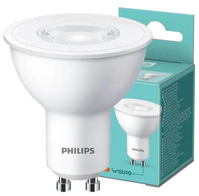 Obrázok produktu pre Philips 8719514353947, 4,7 W, 50 W, GU10, 380 lm, 15000 h, Teplá biela