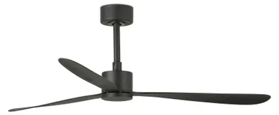 Zdjęcie produktu dla Energooszczędny wentylator sufitowy z pilotem Amelia Black 132 cm
