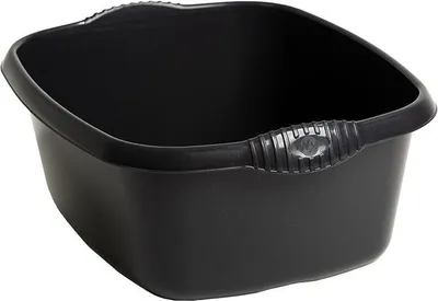 Produktbild von Casa Rechteckige Abwaschschüssel Midnight Black 39cm WI2297 (One Size) (One Colour)