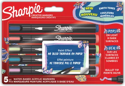 Obrázek produktu pro Sharpie Creative marker set, round tip, SHARPIE, 5 pcs